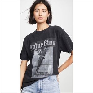 Women's Black Lili Wild And Free Tee Size S